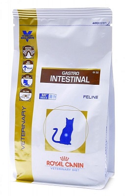 Royal Canin Гастро-Интестинал (фелин) 0,4кг*12шт ГИ32 корм для кошек при расстройствах пищеварения (39050040R1)