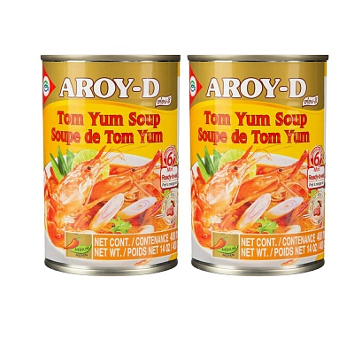 Суп "Tom Yam" Aroy- D ж/б.0,400кг/ цена за шт. 