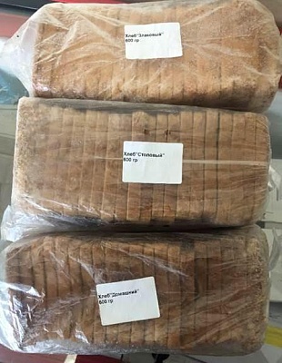 Хлеб тостовый пшеничный Paneteria заморож. 0,6кг.*6