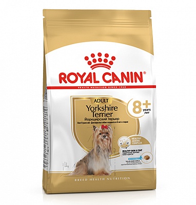 Royal Canin Йоркшир Эдалт (8+) 0,5кг*10шт  (12600050R0)
