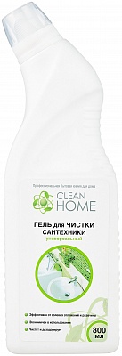 Гель д/чистки сантехники  "CLEAN HOME" универсальный утенок 800мл.*12