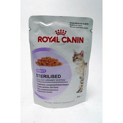 Royal Canin Стерилайзд 37 85 гр*24шт соус д/стерилизованных взрослых кошект (40950008R0)