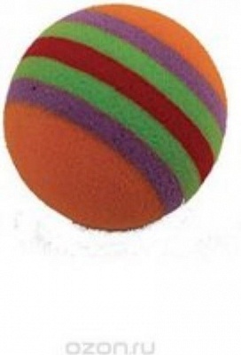 Мячик пробковый 3,5см радуга (27799321) ТМ Каскад 