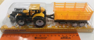 Трактор с прицепом инерц.в пакете (арт.669-11/К)