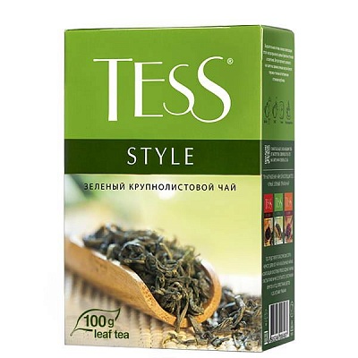 Чай Тесс Стайл 100г/14  (зеленый)