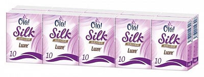 Носовые платочки OLA! Silk Sense COMPACT 10шт.*240 (3922/89906)