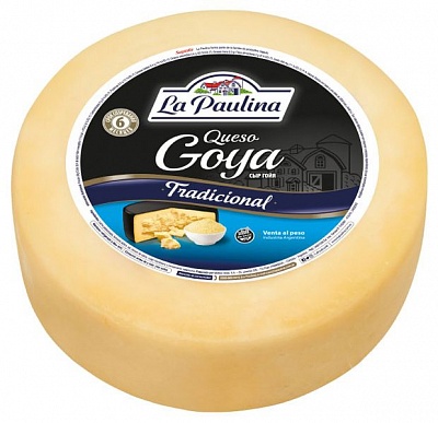 Сыр Гойя Пармезан La Paulina м.д.ж. 40% (круг ср. вес 4,7кг.) / Аргентина