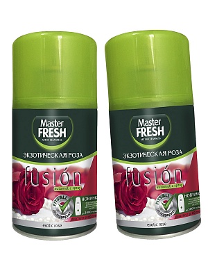 Освежитель воздуха Экзотическая роза (сменный баллон) MASTER FRESH 250мл *6 /6255/4920