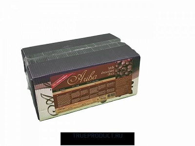 Шоколад молочный  Ariba Latte Dischi в дисках 34/36 мм 10кг. / цена за коробку