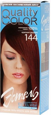 Гель-краска для волос "ЭСТЕЛЬ" №144 (красное дерево)