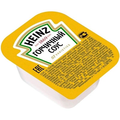 Соус Хайнц горчичный Дип-Пот 25мл*125