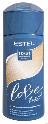 Оттеночный бальзам д/волос "ESTEL LOVE TON" №10/31 карамельный блонд 150мл.*20