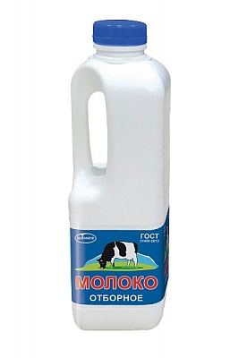 Молоко цельное отборное пастеризованное Экомилк 3,4-4,5% 900мл.*6 пл/канистра /0,920