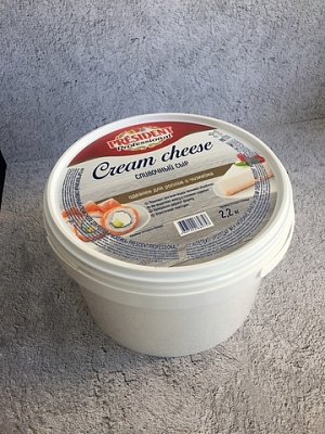 СЫР твор. слив. Cream cheese professional President 65% 2,2 кг / ведро*1