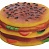 Гамбургер резиновый 7,5см  (27754632) ТМ Каскад