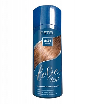 Оттеночный бальзам д/волос "ESTEL LOVE TON" №8/34 бренди 150мл.*20