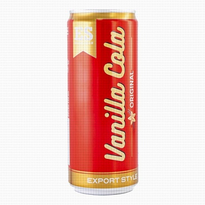 Экспорт Стаил Ваниль Кола (EXPORT STYLE VANILLA COLA) напиток б/а сильногазированный 0,33л Ж/Б*12шт ароматизированный 