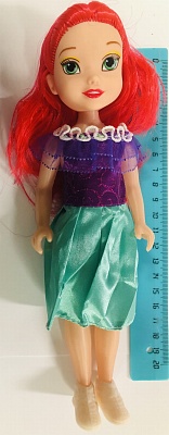 Кукла 6 видов с цв.волосами в пакете 30*14*5 (арт.Р669/К)