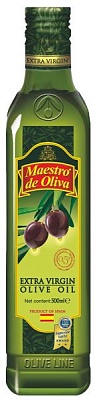 Масло оливк. Маэстро де олива EXTRA VIRGIN 500мл.*6 ст/б