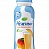 Напиток йогуртный Кампина 0,1% 285гр.*12 Нежный с соком абрикоса и манго / пл/бут.