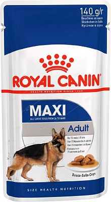 Royal Canin Макси Эдалт 0,140кг*10шт корм собак крупных пород (10940014A0)