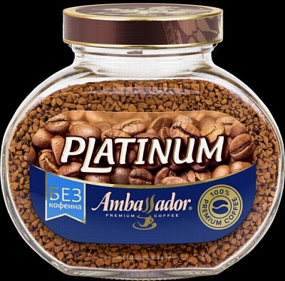 Кофе Elite Platinum Амбасадор ст/б 95гр*6шт без кофеина