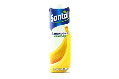 Нектар SANTAL банановый для детского питания 1л*12