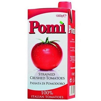 Протертые помидоры Pоmi 1кг.*12 тетра пак