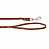 Поводок кожаный плетеный  шир.10мм длина 1,25м  (02010021) ТМ Каскад