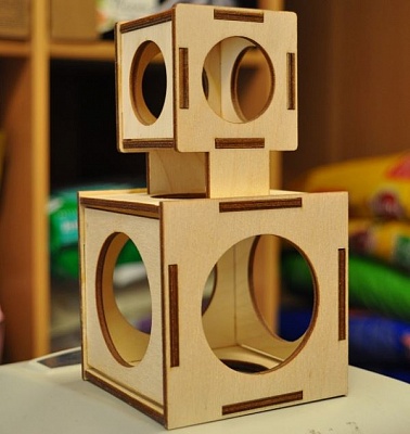 Кубик двойной (П) 56919