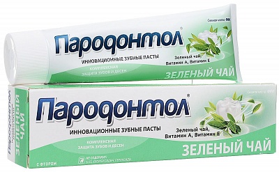 Зубная паста ПАРОДОНТОЛ Зеленый чай "Свобода" 124гр.*24 / 1115376