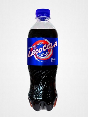 Локо Кола (LOCO COLA) напиток б/а 0,51л*12шт ПЭТ сильногазированный 