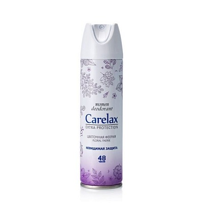 Дезодорант CARELAX женский Цветочная феерия 150мл.*48 / 3077713