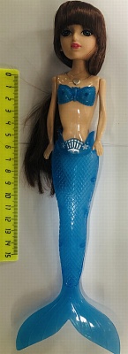 Кукла 11,5 русалка со светом литая (арт.48107/п)