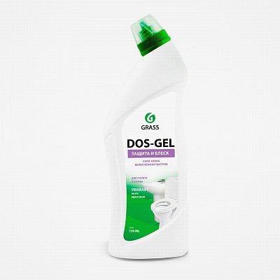 Средство чистящее дезинфицирующее с хлором DOS-GEL (GRASS) 750 мл *12 / 219275