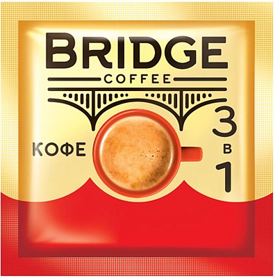 Напиток кофейный 3в1 Bridge 20гр*40шт /КДВ-Групп (КН07)