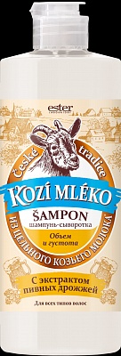 Шампунь-сыворотка "Kozi Mleko" объем и густота (ВЕСНА) для всех типов волос 500гр.*15 / 7157