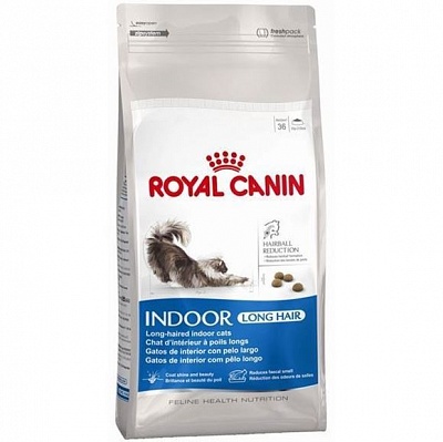 Royal Canin Индор Лонг Хэйр 2кг*6шт для длиношерст.кошек живущих в помещениях (25490200R0)