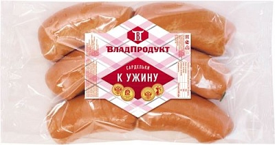 Сардельки К ужину н/о (газ) / Владпродукт