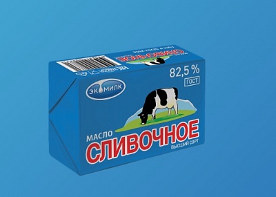 Масло Гост Сливочное 82,5% 100гр.*10 фольга