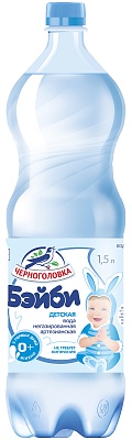 Вода питьевая ЧЕРНОГОЛОВСКАЯ негаз. детская 1,5л*6 пл/б