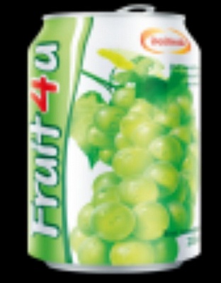Напиток б/а Fruit4u 0,238мл*24шт сокосодержащий с ягодами винограда негаз.ж/б (Доширак)