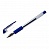 Ручка гелевая inФормат 0,5мм с упором синие чернила 1*36шт(арт.GPB02-B)