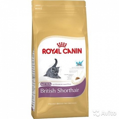 Royal Canin Киттен Британская короткошерстная 2кг*6шт (25660200R0)